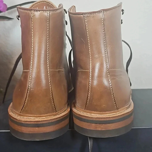 Allen Edmonds Men's Chromexcel Leather Derby Boots Size 11 E (Wide) - Picture 4 of 8